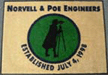 Norvel & Poe logo mat