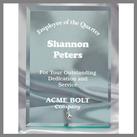 jade glass stand-up award