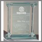 column jade glass executive award